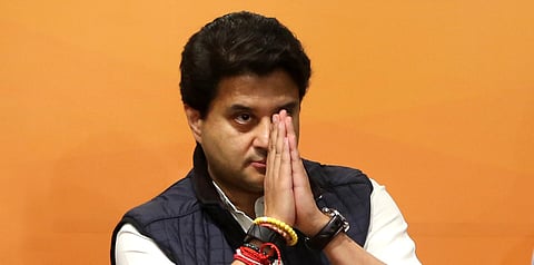 Former Congress leader and BJP MP Jyotiraditya Scindia. (File Photo | Shekhar Yadav, EPS)