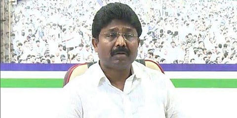 Andhra Pradesh Education Minister Adimulapu Suresh (Twitter Photo)