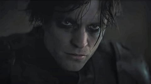 Robert Pattinson from 'The Batman' movie trailer as part of the DC FanDom online convention. (Photo | YouTube Screengrab)