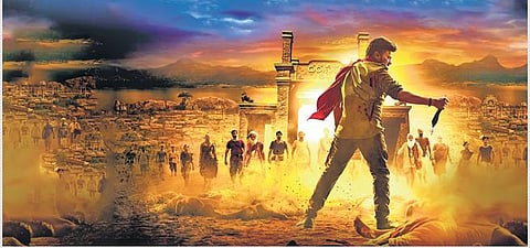 The young writer has reportedly claimed that he had narrated the story to Mythri Movie Makers a year ago.