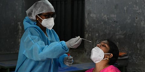 Andhra Pradesh Health workers collecting samples. Image used for representation.
