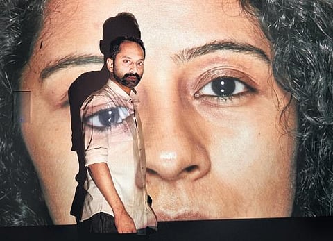 Fahad Faasil in a poster for 'CU Soon'