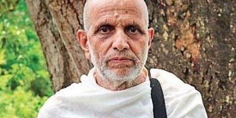 Belagavi-based scholar N R Vijayendra Sharma (Photo | EPS)