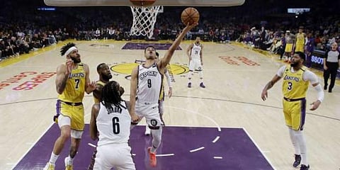 NBA team Los Angeles Lakers (File photo | AP)