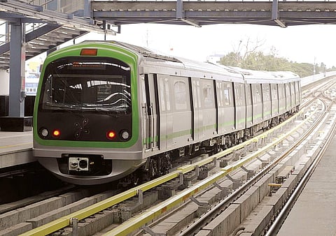 Image of a  Bangalore Metro train for representational purpose (File Photo)