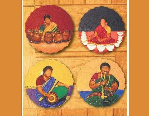 Art with a cause on everyday coasters