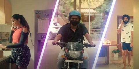 Still from Dheekshith Shetty, Vainidhi Jagdish-starrer short film 'Oh Fish'  (Photo | YouTube Screengrab)