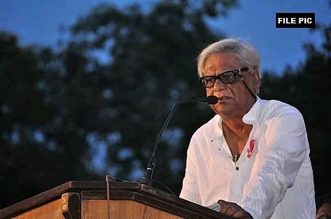 Veteran CPI(M) leader Shyamal Chakraborty died on August 6, 2020. (Photo | Twitter/ANI)