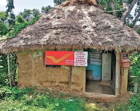 The post office at Gagua village in Kendrapara block | EXPRESS