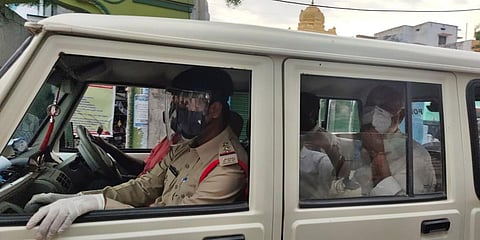 Police arrested JC Prabhakar Reddy at Tadipatri in Ananthapur district. (Photo| EPS)