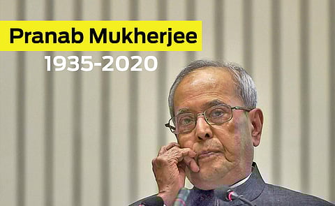 Former President Pranab Mukherjee. ( Photo | PTI)