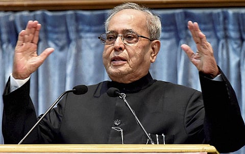 Former President Pranab Mukherjee. (File | PTI)