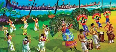 Reminiscing festive memories