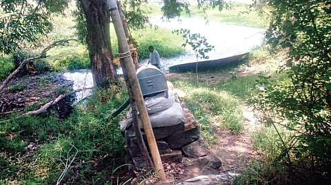 Representational image of a pumpset