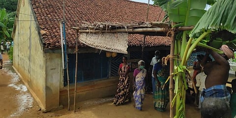 Vignesh's house in Ariyalur