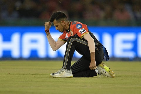 Royal Challengers Bangalore bowler Yuzvendra Chahal. (Photo | AFP)