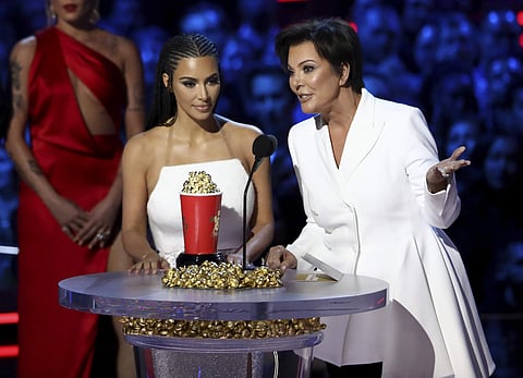 Kim Kardashian West, left, and Kris Jenner. (File Photo | AP)