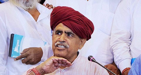 Gujjar leader Kirori Singh Bainsla (File | PTI)