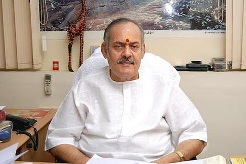 P R Krishnakumar, Chairman and Managing Director of the Arya Vaidya Pharmacy (AVP) Coimbatore (Photo | EPS)