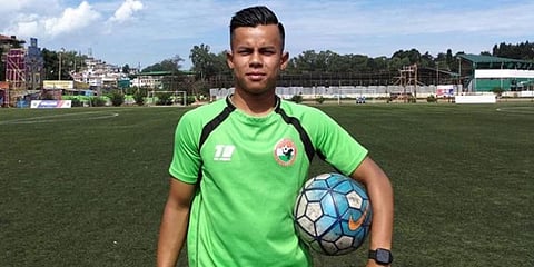 Shillong Lajong FC mid-fielder Phrangki Buam (photo| instagram)