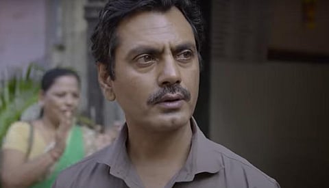 Actor Nawazuddin Siddiqui in a still from 'Serious Men' (Photo | YouTube screengrab)