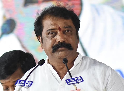 Andhra Pradesh Labour Minister Gummanur Jayaram (Photo | EPS/Ravindra Babu)