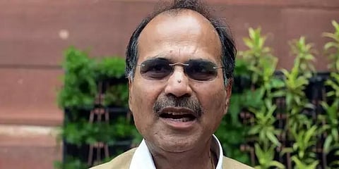 Leader of the Congress in the Lok Sabha, Adhir Ranjan Chowdhury (Photo | ANI)