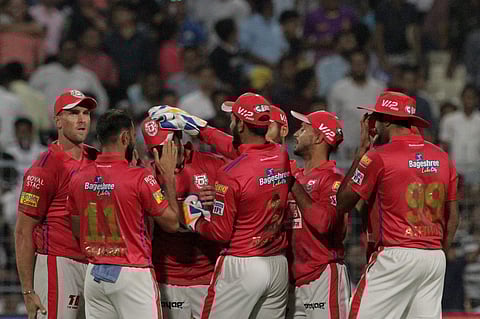 KL Rahul-led KXIP. (Photo | AP)