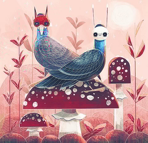 Artworks by Kristina Kister, Shikha Nambiar