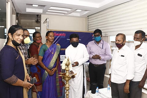 According to 50-year-old Lakshmi, a 20-day training programme, offered for free by a city college earlier this year, helped them tackle new recipes. (Photo | Express)