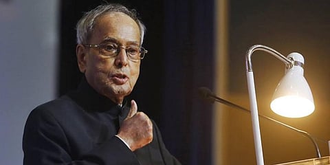 Former Indian President Pranab Mukherjee (Photo | PTI)