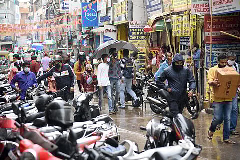 Karnataka is likely to experience widespread rainfall from September 2 to 6. (Photo | Nagaraja Gadekal, EPS)