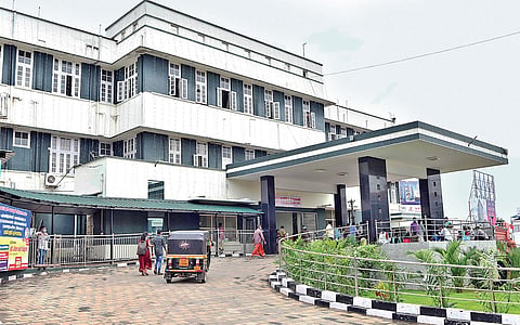 The new casualty block in Government Medical College, Thiruvananthapuram