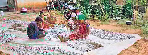 Nearly 6,500 farmers earned up to `7.54 crore through production and sale of tasar silk cocoons in 2019 | EXPRESS