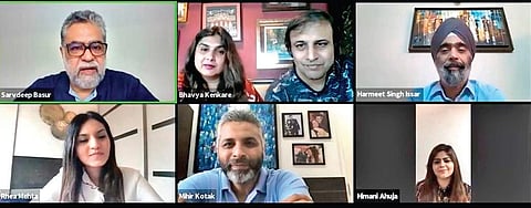 In the lockdown, the couple devised DesignWorx Asia, and held webinars and Insta lives with architects and designers across the globe