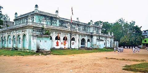 The historic Victoria Town Hall in Sambalpur. (Photo| EPS)