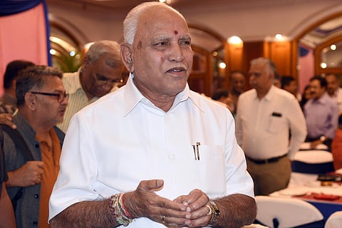 Karnataka chief minister B S Yediyurappa