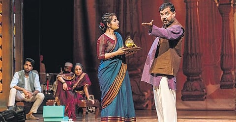Scenes from Aadyam plays