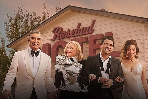 In a still from the show 'Schitt's Creek' (Photo | Instagram)