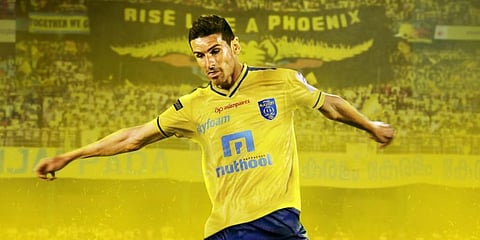 Spanish footballer Vicente Gomez (Photo | Kerala Blasters Twitter)