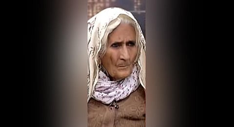 Eighty-two-year-old Bilkis. (Photo| Youtube screengrab)