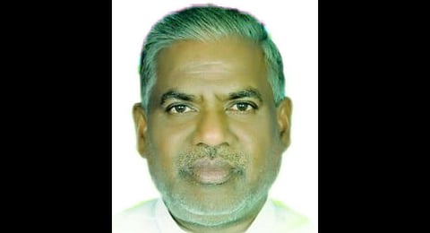 Basanthpur Narayan Rao, Congress MLA from Basvakalyan Vidhan Sabha constituency in Bidar. (Photo | bidar.nic.in)