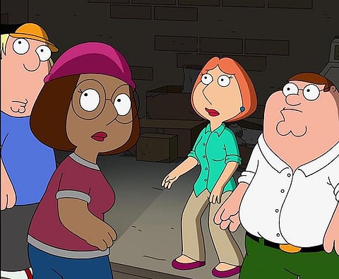 A still from 'Family Guy' (Photo | Family Guy, Instagram)