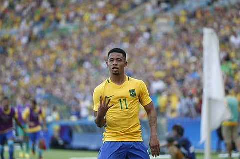 Brazil forward Gabriel Jesus (File Photo |  AP)