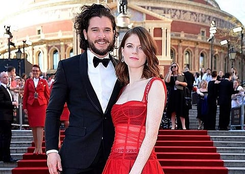 Game of Thrones actors Kit Harington and Rose Leslie | Instagram