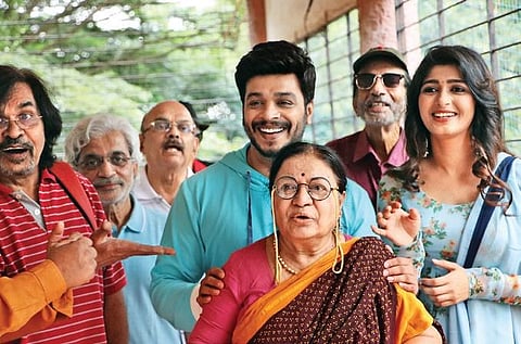 A still from Old Monk