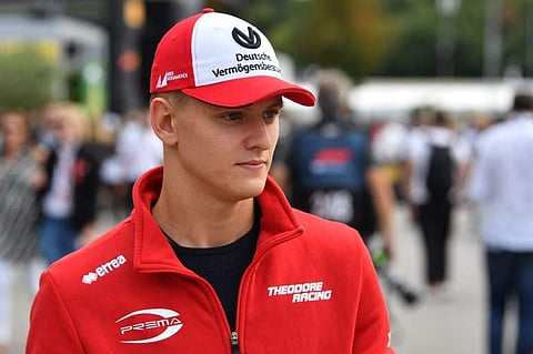 Mick Schumacher, German racing driver and son of seven-time Formula One champion Michael Schumacher. (File Photo | AFP)