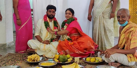 Hemanth and Avanti- had been in a relationship for around four years and got married in June 2020 (File Photo)