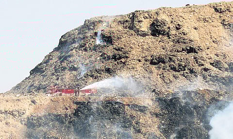 AAP, BJP in war of words over height of garbage mound at Bhalswa landfill site