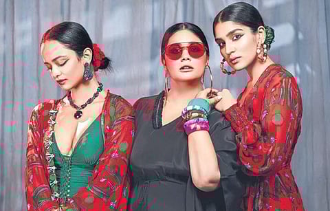 Creations by the designer